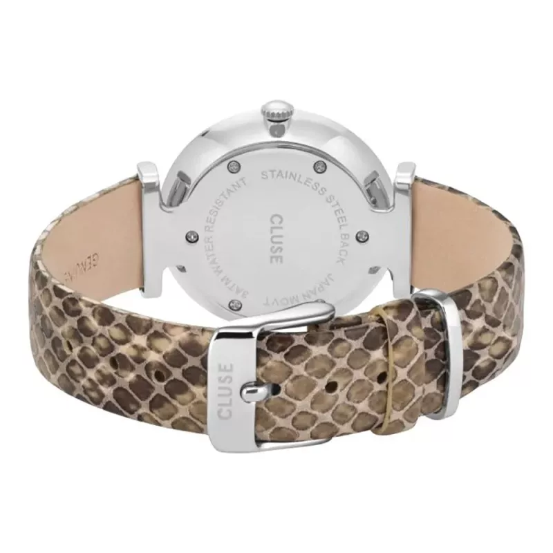 CLUSE Minuit naisten kello 33 mm ruusukulta ruostumaton teräs verkko