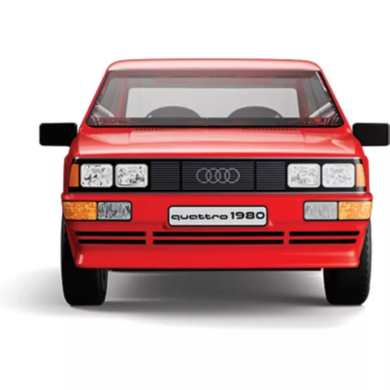 Cobi Audi Quattro 1980 punainen mittakaava 1:35