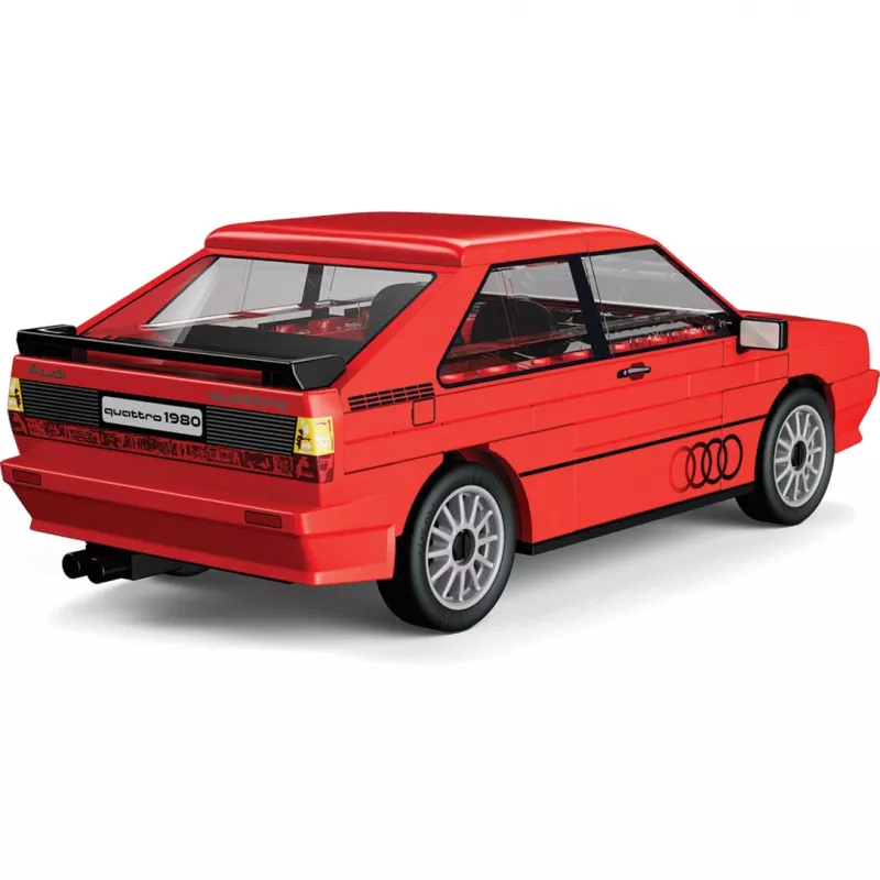 Cobi Audi Quattro 1980 punainen mittakaava 1:35