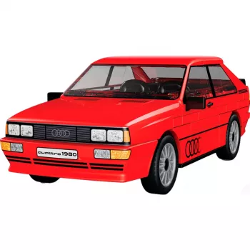 Cobi Audi Quattro 1980 punainen mittakaava 1:35
