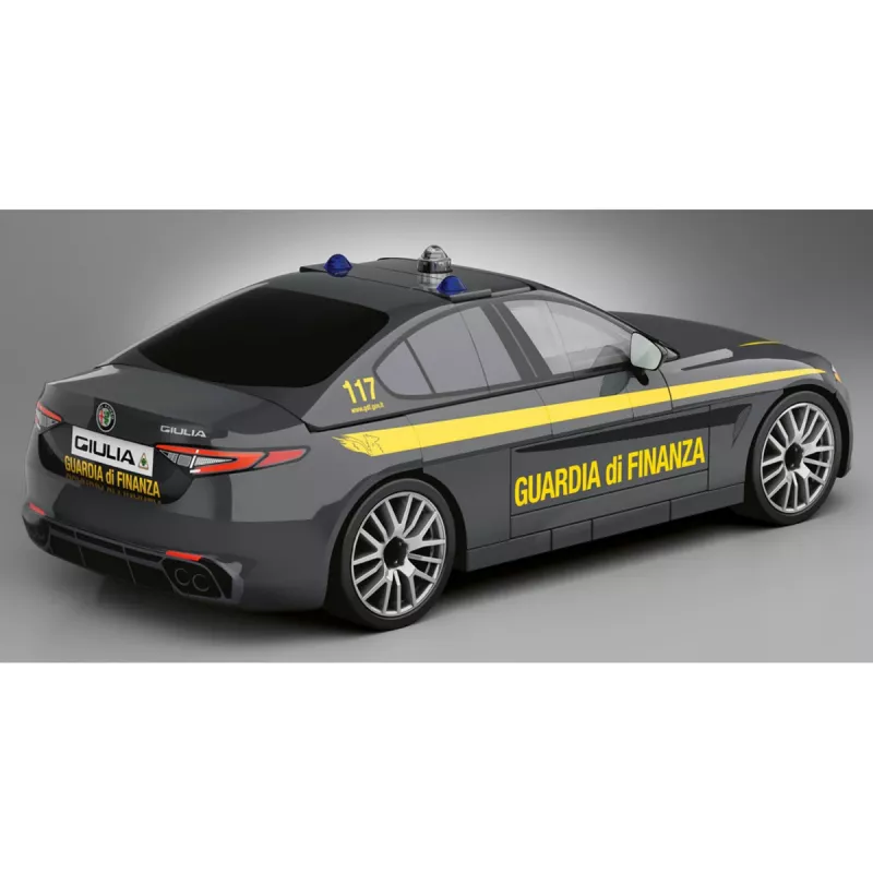 Cobi rakennuspalikkamalli Alfa Romeo Giulia Quadrifoglio Guardia di Finanza 1:35