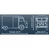 COBI Citroen Type H 1:35 rakennuspalikkasarja (246 osaa)