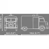 COBI Citroen Type H Polizei -rakennuspalikkasarja (mittakaava 1:35)
