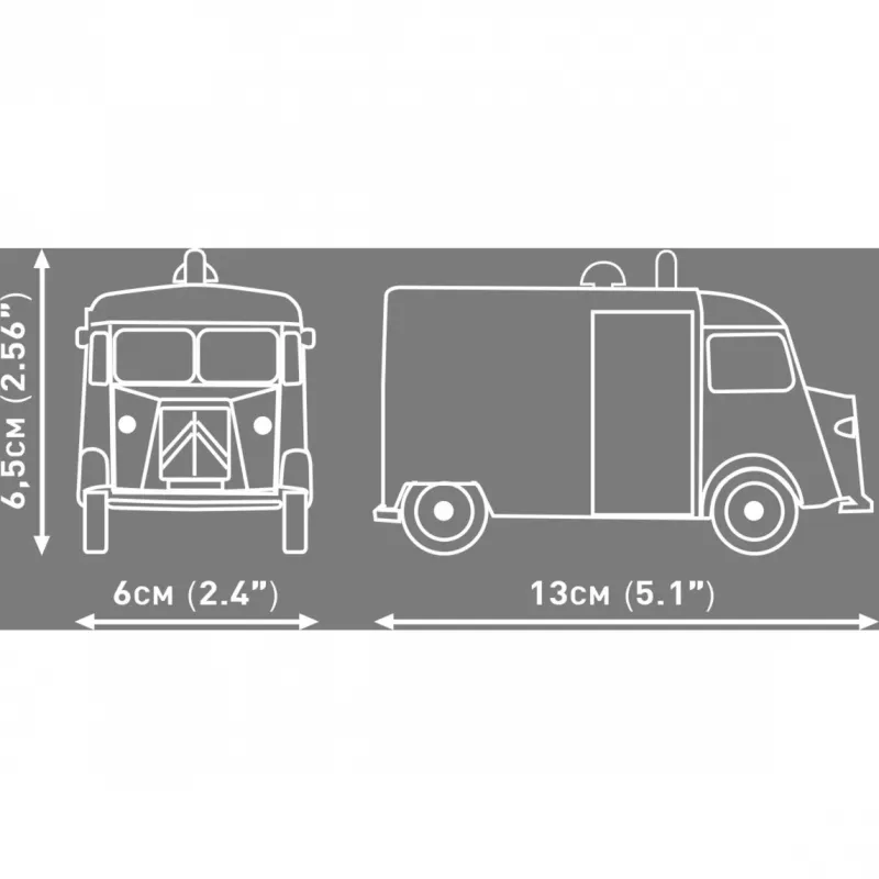 COBI Citroen Type H Polizei -rakennuspalikkasarja (mittakaava 1:35)