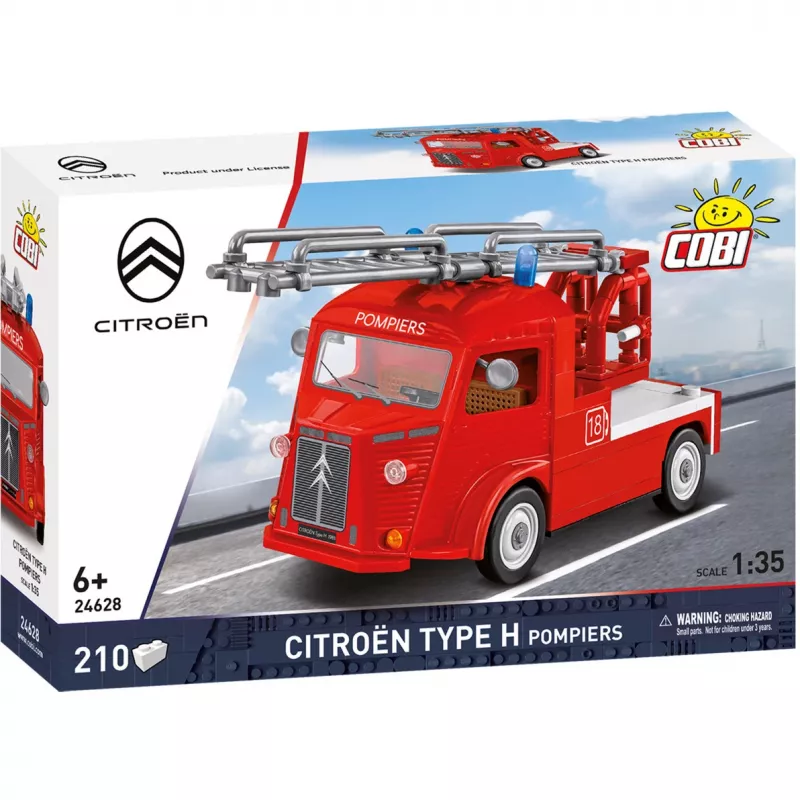 COBI Citroen Type H Pompiers (1:35 mittakaava) muovinen rakennussarja
