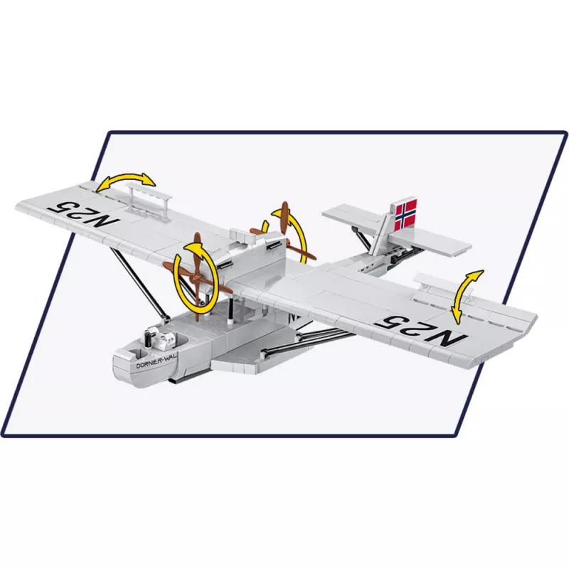 COBI Dornier Do J Wal Amundsen 1:72 muovirakennussarja