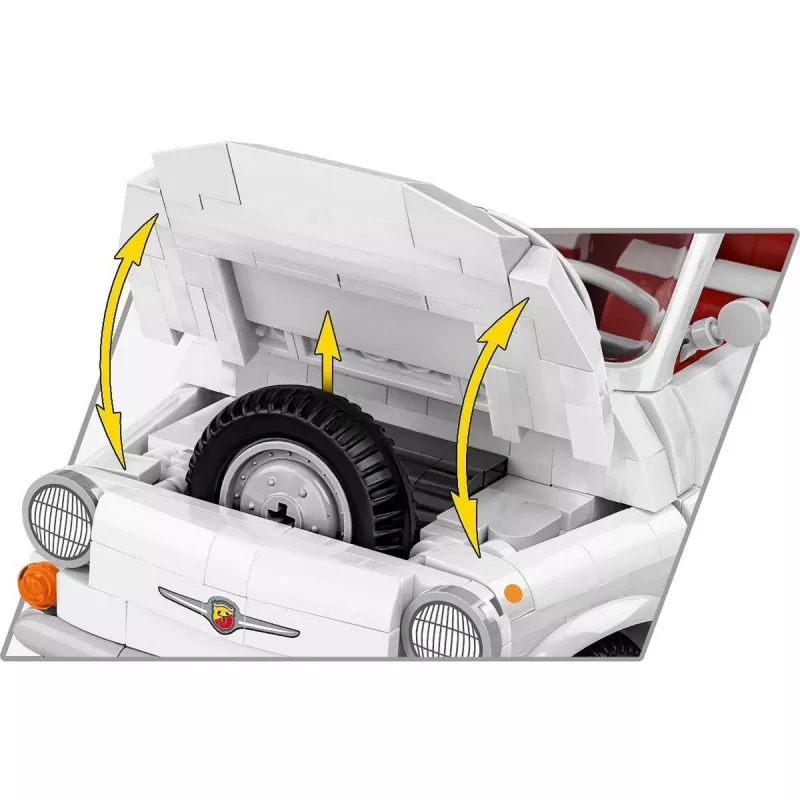 COBI Fiat 500 Abarth 1:12 rakennussarja (24354)