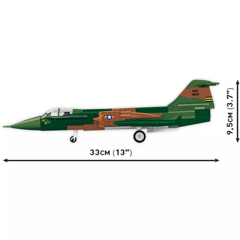 Cobi Lockheed F-104 Starfighter -rakennussarja (370 osaa)