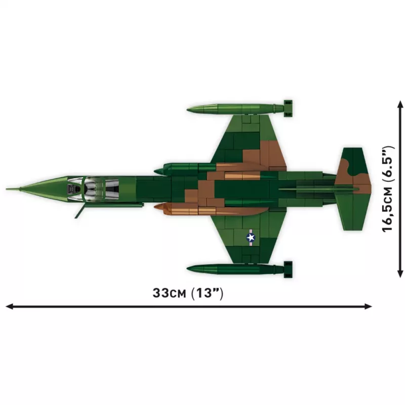 Cobi Lockheed F-104 Starfighter -rakennussarja (370 osaa)