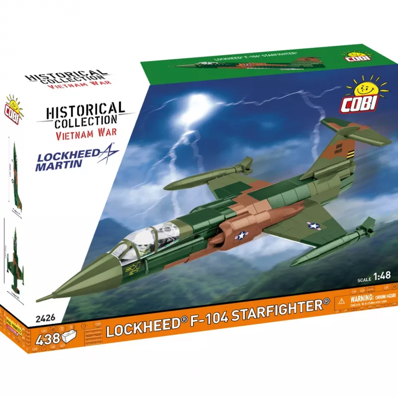 Cobi Lockheed F-104 Starfighter -rakennussarja (370 osaa)