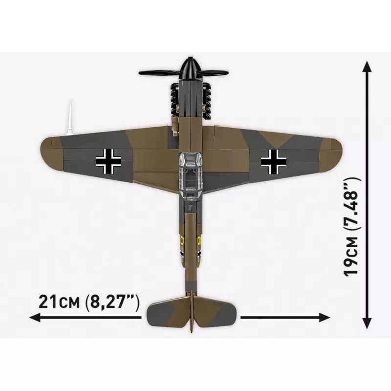 COBI Messerschmitt BF-109F muovinen pienoismallirakennussarja 1:48