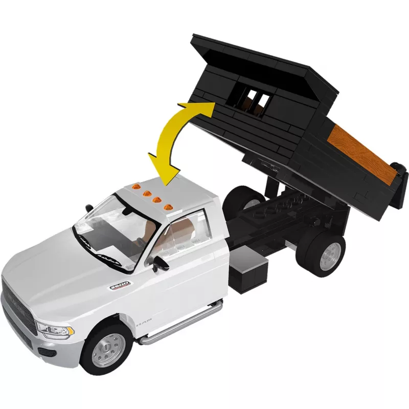COBI RAM 3500 Dump Truck 1:35 mittakaava rakennuspalikkasarja