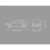 COBI Volkswagen Passat B1 (vihreä, mittakaava 1:35) rakennussarja