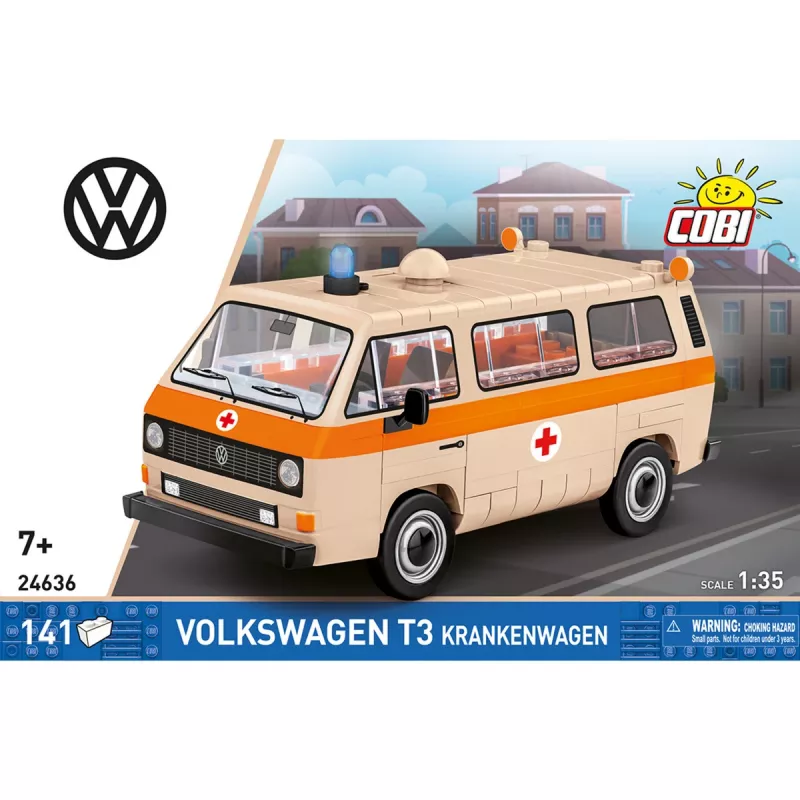 COBI Volkswagen T3 Ambulance muovirakennussarja 1:35