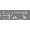COBI Volkswagen T3 retkeilyauto