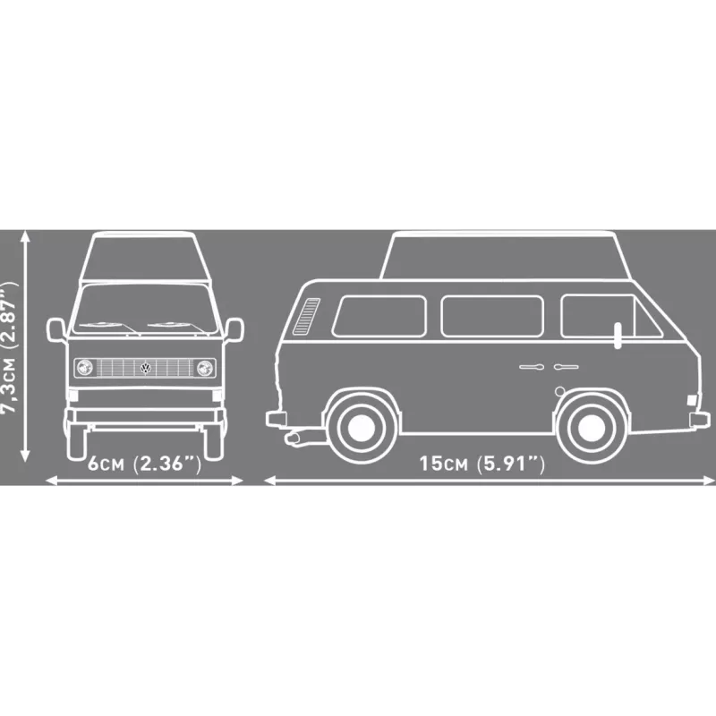 COBI Volkswagen T3 retkeilyauto