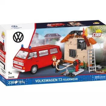 Cobi Volkswagen T3 Feuerwehr paloauto rakennuspalikkasarja (230 osaa)