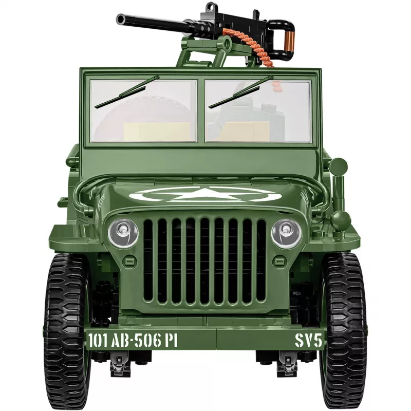 COBI Willys MB & Trailer Executive Edition rakennuspalikkasarja (400 osaa)