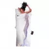 Cocoon ECT13 Light Travel makuupussin sisälakana, suorakaiteen muotoinen, 220 x 90 cm, 100% puuvilla, luonnonvalkoinen