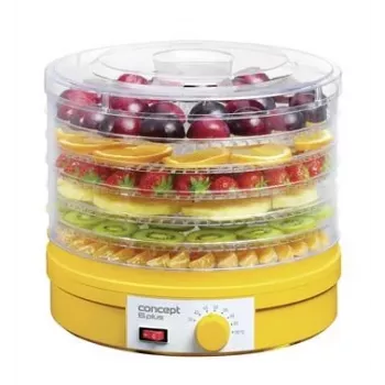 CONCEPT kuivausrumpu SO1015 – 5 tarjotinta, 245 W, valkoinen