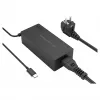 CONCEPTRONIC 65W GaN USB-C-laturi, 1 portti, PD3.0/PPS, musta