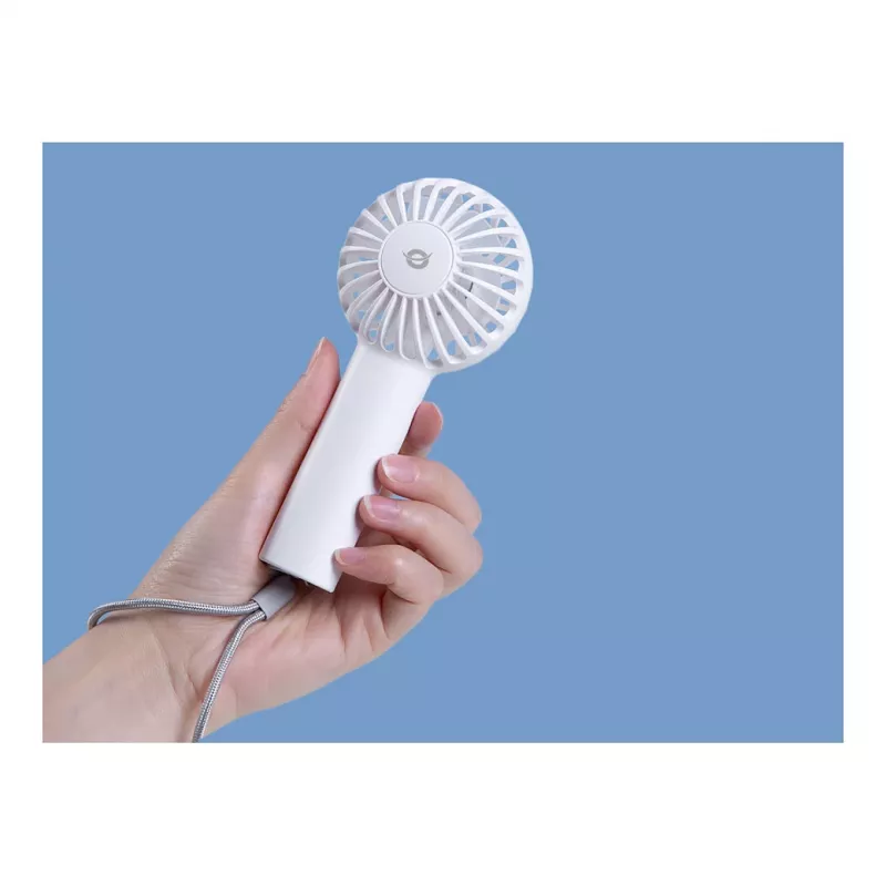 CONCEPTRONIC AERIVA01W kannettava minituuletin valkoinen – ladattava, 3 nopeutta, USB-C