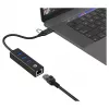 Conceptronic DONN07BA - keskitin - 3 x SuperSpeed USB 3.0