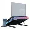 Conceptronic THYIA03B USB-C kannettavan tietokoneen jäähdytysalusta älypuhelintelineellä, RGB, 12V