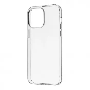 Connect Apple iPhone 14 Pro kirkas silikonikuori 1,5 mm TPU, läpinäkyvä