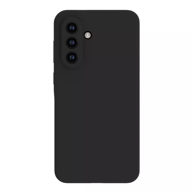 Connect Samsung Galaxy A35 5G Premium Quality Soft Touch -silikonikotelo musta
