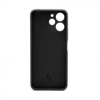 Connect Xiaomi Redmi 12 / Redmi 12 5G Premium Soft Touch -silikonikuori musta