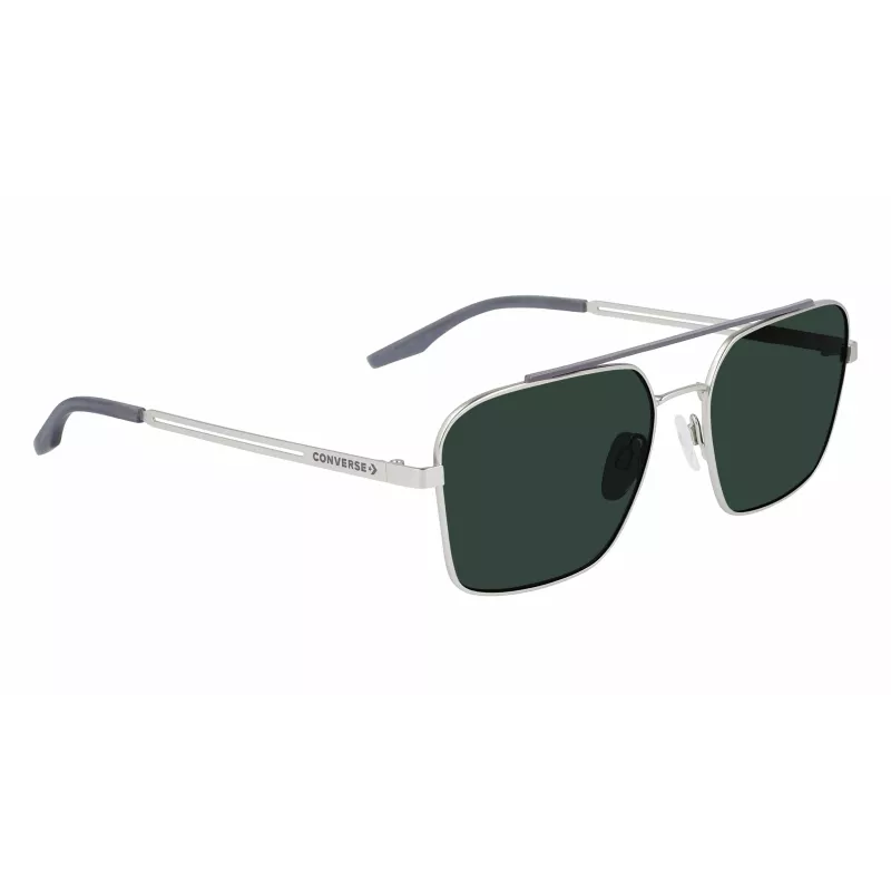 Converse CV101SACTI045 miesten suorakaiteen muotoiset aurinkolasit - musta kehys, harmaat linssit, 56 mm