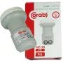 CORAB C120TWN Twin LNB -muunnin – 2 lähtöä, 40 mm feedhorn, vähäinen kohina 0,1 dB, säänkestävä F-tyyppi