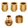 Corsair Hydro X Series XF Compression G1/4 13/10 -liittimet neljän pakkaus - kulta