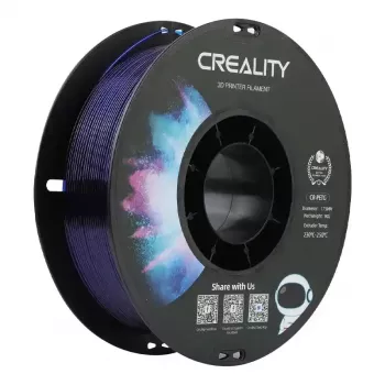 CR-PETG -filamentti Creality (läpinäkyvä sininen)