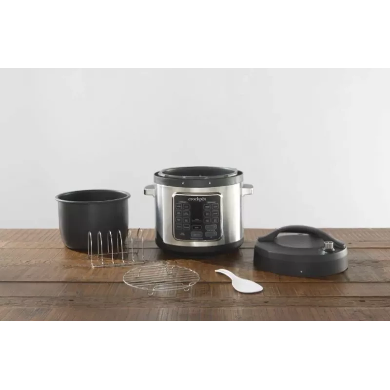Crock-Pot CSC062X monikypsennin 5.6 L 1400 W musta, ruostumaton teräs
