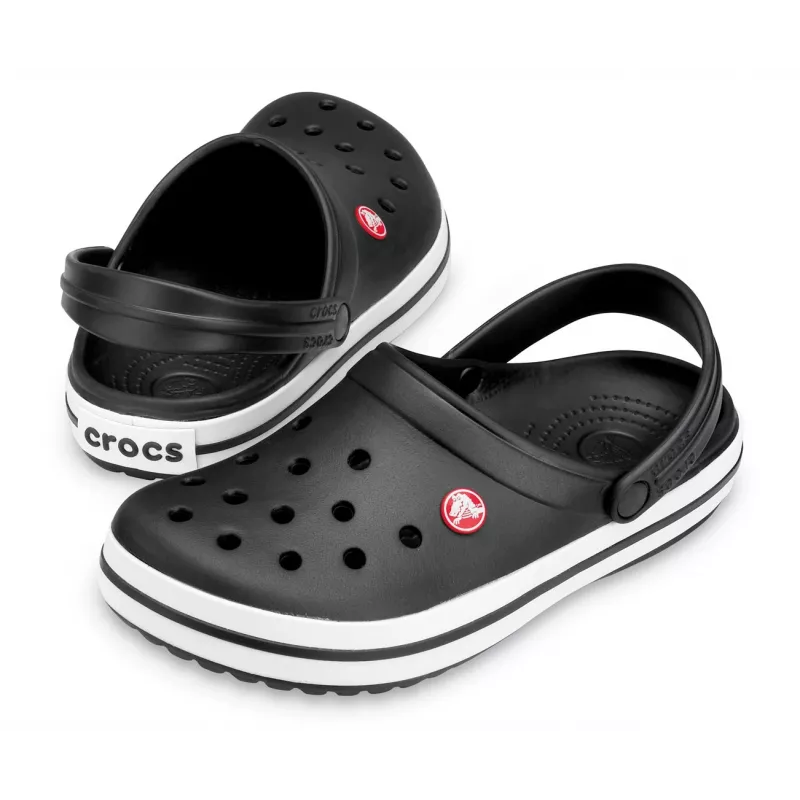 Crocs Crocband puukengät unisex musta, valkoinen