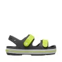Crocs Crocband Cruiser lasten sandaalit grafiitti keltainen koko 30-31
