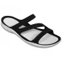 Crocs Swiftwater sandaali naisten musta valkoinen 36-37