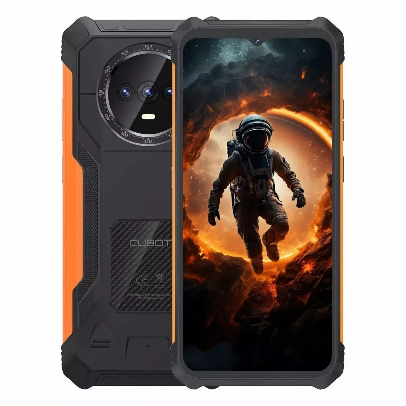 CUBOT KINGKONG ES 6+128GB musta+oranssi OEM