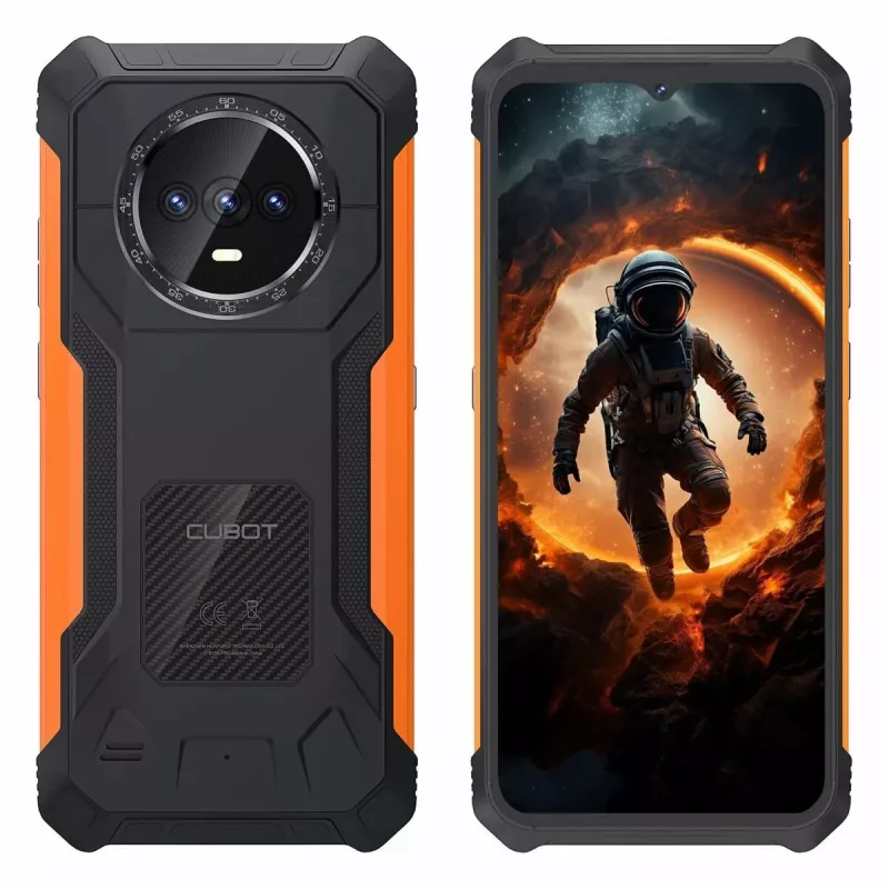 CUBOT KINGKONG ES 6+128GB musta+oranssi OEM
