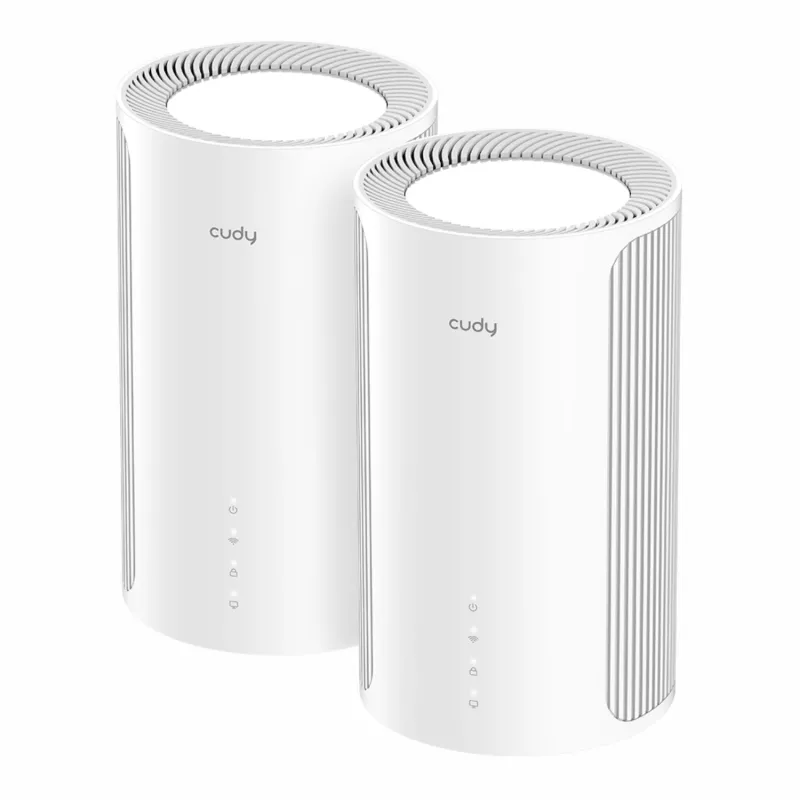 Cudy BE6500 2.5G Mesh Wi-Fi 7 -järjestelmä – 2 kpl:n pakkaus