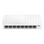CUDY GS108U 8-porttinen gigabitin hallitsematon kytkin, metallikotelo, USB-C-virtalähde
