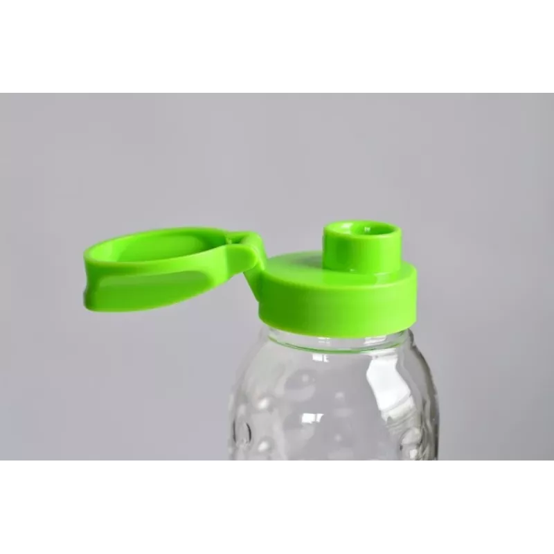 Curver Bottle Dots pullo 0,45L läpinäkyvä/vihreä