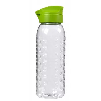 Curver Bottle Dots pullo 0,45L läpinäkyvä/vihreä