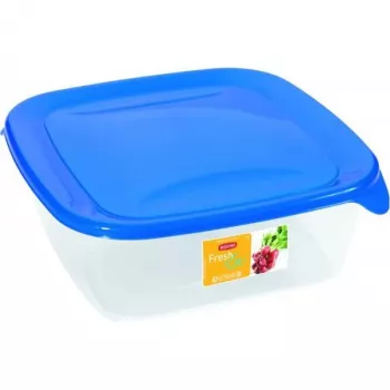CURVER Fresh & Go neliönmuotoinen tuoreusrasia 2,9L sininen