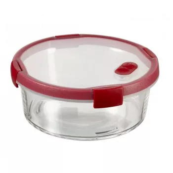 CURVER lasinen säilytyskulho pyöreä 1,2L Smart Cook