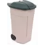 Curver Infinity Rattan Style 110 L suorakaiteen muotoinen pyykkikori beige