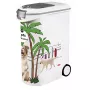 CURVER PetLife ruokasäiliö 20 kg 54 L antrasiitti/vihreä