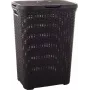 Curver Style 144873 pyykkikori 60 L kulmikas rottinki ruskea